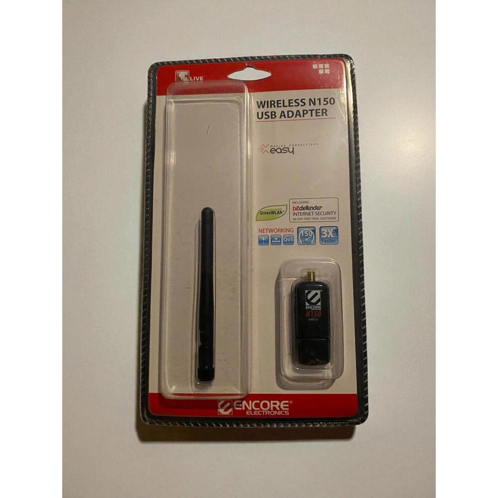 Wireless N150 USB Adapter with External Antenna